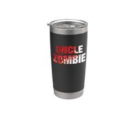 Disfraz de tío zombi para Halloween Vaso térmico de acero inoxidable de doble pared
