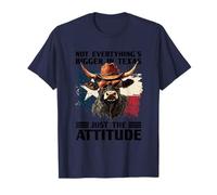 Disfraz de toro vaquero con aspecto de Texas para adultos y niños Camiseta