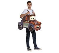 Disfraz de Tow Mater, disfraz oficial de Disney Cars Deluxe 3D para adulto, talla única
