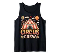 Disfraz de tripulación de circo para carnaval, fiesta de tienda de campaña Camiseta sin Mangas