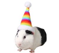 Disfraz de tumba de indias de hmster aniac Mini Santa Santa para gatito Chinchilla Conejo Conejito Hedgehog Hidret Squirrel Ratas de pato recin nac