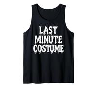 Disfraz de último Minuto Divertido de bajo presupuesto para Halloween Camiseta sin Mangas