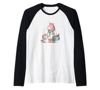 Disfraz de Unicornio con Bolsa de Medicina Cool Doc Camiseta Manga Raglan