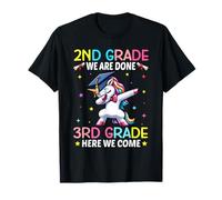 Disfraz de unicornio de graduación de segundo grado para niñas Hello 3er grado Camiseta