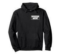 Disfraz de Uniforme de Hombre de reposesión (diseño de 2 Caras) Sudadera con Capucha