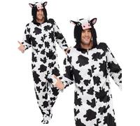 Disfraz De Vaca Para Adultos Jumpsuit De Granja Animal Día Del Libro