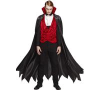 Disfraz De Vampiro Frío Para Adultos, Disfraz De Drácula Para Hombre, Halloween