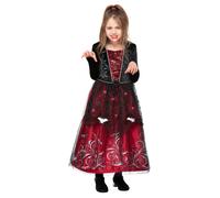 Disfraz de Vampiro Niña Vampira Dracula de Halloween Disfraz Traje Niño