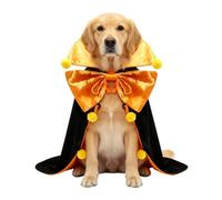 Disfraz de Vampiro para Gato Capa de Cosplay de Halloween para Perro | Capa de gato con cuello alto para Razas Pequeñas Medianas Grandes Fotos Familiares Eventos Cosplay Diversión Diaria