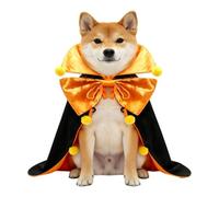 Disfraz de Vampiro para Mascotas Capa de Disfraz de Cosplay de Halloween | Capa de gato con cuello alto para razas pequeñas, medianas y grandes, fiestas, fotografía y eventos de
