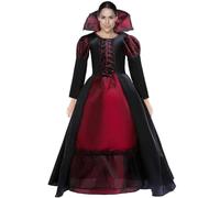 Disfraz De Vampiro Para Niñas gótico noble y tenebroso para Halloween con