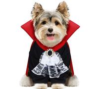 FIESTAS GUIRCA Disfraz de Wooferatu El Perro Vampiro - Disfraz Halloween Perro Talla M