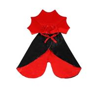 Disfraz de vampiros para mascotas con lazo ajustable para el cuello para perros pequeños a grandes, capas de disfraces de Halloween para perros