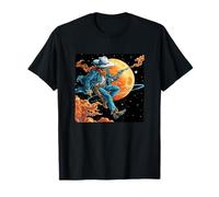 Disfraz de Vaquero Colorido de Planetas y Espacio Camiseta