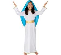 Disfraz de Virgen María niña 5-6 años