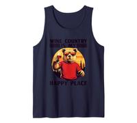 Disfraz de Wine Country is my Happy Place Camiseta sin Mangas