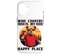 Disfraz de Wine Country is my Happy Place Carcasa para iPhone 16