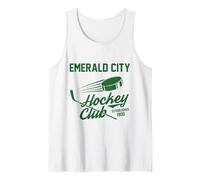 Disfraz del Mago de Oz Emerald City Hockey Club Halloween Camiseta sin Mangas