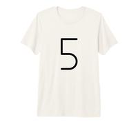 Disfraz del número Cinco Camiseta Premium
