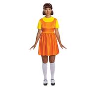 Disfraz Deluxe De Adulto De La Muñeca Young-Hee De Squid Game