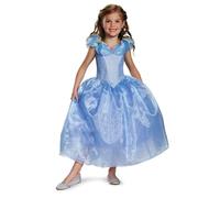 Disfraz Deluxe De La Película Disney Cenicienta Niña Pequeña 4-6