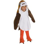 Disfraz Deluxe De Porg Para Niños De 2-4 Años - Star Wars: Los Últimos Jedi