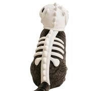Disfraz Dinosaurio para Gatos Ropa Luminosa Lavable A Máquina | Disfraz De Esqueleto Dinosaurio Halloween Para Actuaciones En El Escenario, Fotografía, , Desfiles Y Reuniones Familiares
