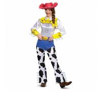 DISGUISE 50551N - Disfraz de Jessie Deluxe de Disney Pixar de Toy Story 4 para mujer, talla adulta, dibujos animados, multicolor, S