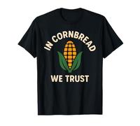 Disfraz Divertido de Acción de Gracias In Cornbread We Trust Camiseta