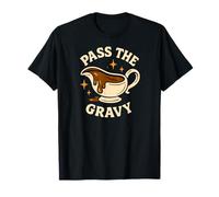 Disfraz Divertido de Acción de Gracias Pass The Gravy Camiseta
