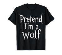 Disfraz Divertido de Anthro Furry de Pretend I'm a Wolf Camiseta