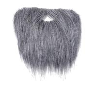 Disfraz divertido de bigotes de barba falsa para Halloween, accesorios para el cabello facial con cuerda elástica ajustable, divertido disfraz de bigotes