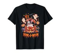 Disfraz divertido de bulldog francés Howl-O-Ween para Halloween Camiseta