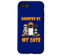 Disfraz Divertido de Calabaza Fantasma Haunted by My Cats para Halloween Carcasa para iPhone SE (2020) / 7/8