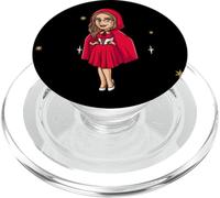 Disfraz Divertido de Caperucita Roja para Halloween PopSockets PopGrip para MagSafe