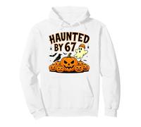 Disfraz Divertido de Fantasma y Calabaza para Halloween de Haunted by 67 Sudadera con Capucha
