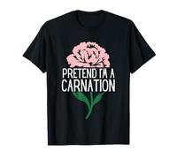 Disfraz Divertido de Florista de Halloween de fingir Que Soy un Clavel Camiseta