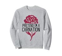 Disfraz Divertido de Florista de Halloween de fingir Que Soy un Clavel Sudadera