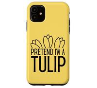 Disfraz Divertido de Florista de Halloween de fingir Que Soy un tulipán Carcasa para iPhone 11