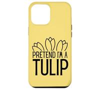 Disfraz Divertido de Florista de Halloween de fingir Que Soy un tulipán Carcasa para iPhone 12 Pro MAX
