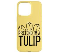 Disfraz Divertido de Florista de Halloween de fingir Que Soy un tulipán Carcasa para iPhone 15 Pro MAX