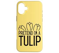 Disfraz Divertido de Florista de Halloween de fingir Que Soy un tulipán Carcasa para iPhone 16 Plus