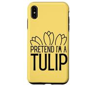 Disfraz Divertido de Florista de Halloween de fingir Que Soy un tulipán Carcasa para iPhone XS MAX
