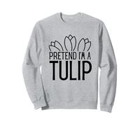 Disfraz Divertido de Florista de Halloween de fingir Que Soy un tulipán Sudadera