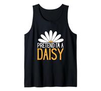 Disfraz Divertido de Florista de Halloween de fingir Que Soy una Margarita Camiseta sin Mangas