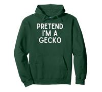 Disfraz Divertido de Gecko para Fiesta de Disfraces de Halloween Sudadera con Capucha