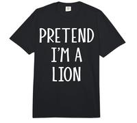 Disfraz Divertido de Halloween de último Minuto de simulación Soy león Comfort Colors Adult Heavyweight T-Shirt