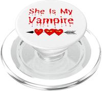 Disfraz Divertido de Halloween para Mujeres, Hombres, niños y niñas, de She Is My Vampire PopSockets PopGrip para MagSafe