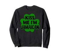 Disfraz Divertido de Jamaica para el Día de San Patricio de Kiss Me I'm Jamaica Sudadera