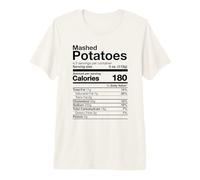 Disfraz Divertido de nutrición de puré de Patatas Camiseta Premium